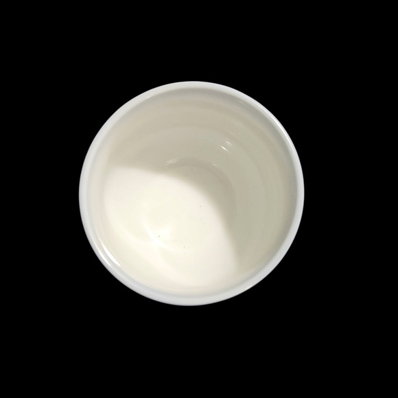 Set of 3 Japanese Tea Cups Blue White Floral Porcelain Yunomi Style Vintage - Picture 6 of 7